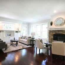living room arrangement