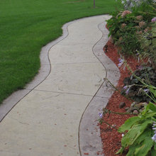 concrete walkway