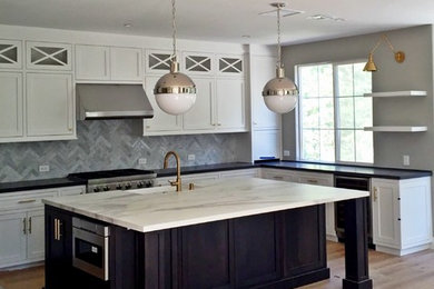 Inspiration for a kitchen remodel in Orange County