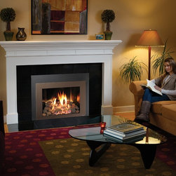Lopi by Travis Industries - FireplaceX 616 GreenSmart with Remote Gas Insert - Indoor Fireplaces