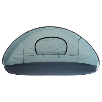 2 3 Person Pop Up Beach Tent Sun Shelter With UV Protection Canopy