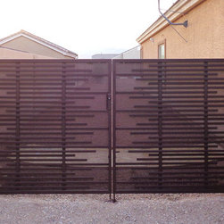 Asford - Driveway Gate - Home Fencing And Gates