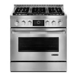 Jenn-Air 36" Pro-style Gas Range, Stainless Steel | JGRP436WP - Gas Ranges And Electric Ranges