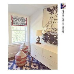 Custom Window Treatments - Roman Shades