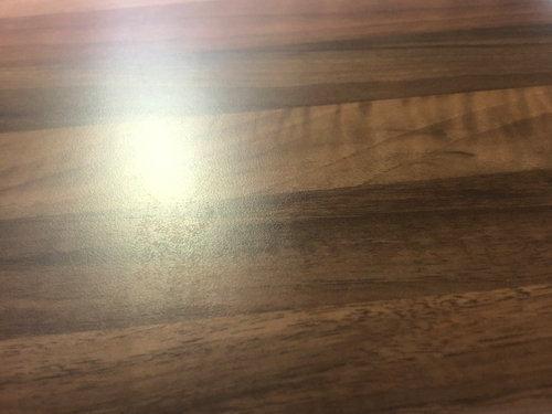 white marks on kitchen worktop
