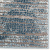 Jaipur Living Violen Abstract Blue/Gray Area Rug, 5'3"x7'6"