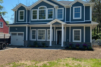 Inspiration for an exterior home remodel in New York