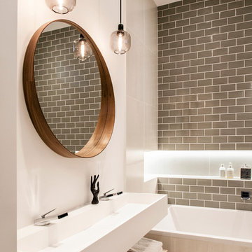 Contemporain Salle De Bain
