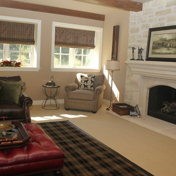 Flint Hills National Golf Inspired Family Room