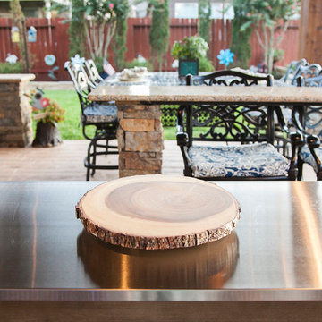 Covered Patio, Outdoor Kitchen: Katy, TX