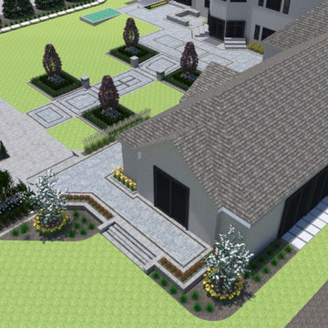Backyard living space