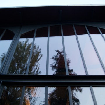 Extension de maison en structure métallique