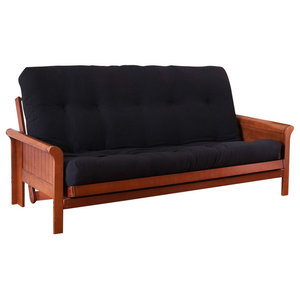 Blazing Needles Renewal 9 Twill Futon Mattress Twin Aqua Blue