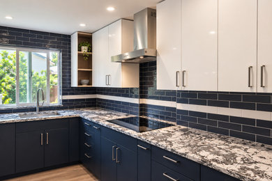Inspiration for a contemporary kitchen remodel in San Francisco