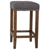 Ash Frost Gray Stool, Counter Height