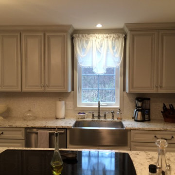 Quartz Countertops with Koch Cabinets