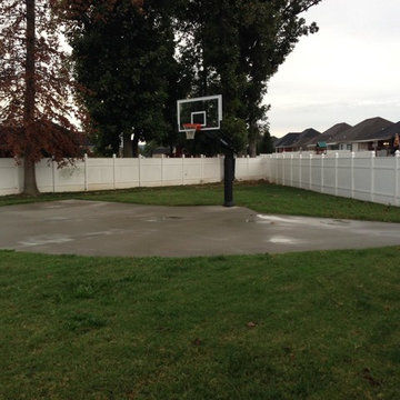 Dale C's Pro Dunk Platinum Basketball System on a 50x28 in Louisville, KY