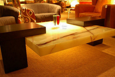 Green Onyx Coffee Table