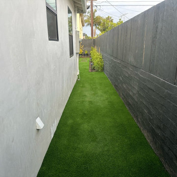 Outdoor Kitchen and Artificial Grass