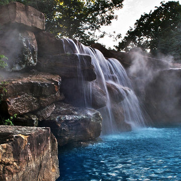 Poolside Water Features