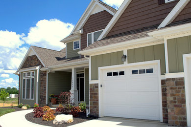 Example of an exterior home design in Other