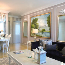Room Tour: A European-Style Living Room With Island Views