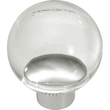 Belwith Hickory 1-1/4 In. Midway Lucite Cabinet Knob P705-Lu Hardware