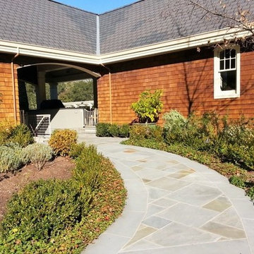 Bluestone walkway