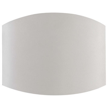 The Great Outdoors 72398 Danorum  6" Tall LED Outdoor Wall Sconce - Silver