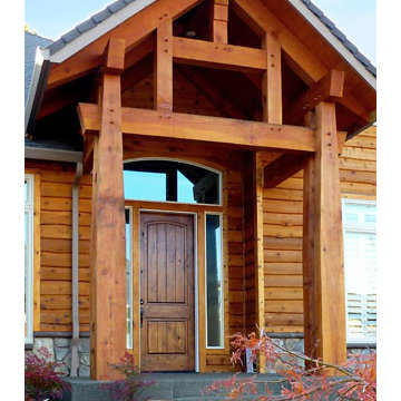 Timber Framed Entryways Showcase