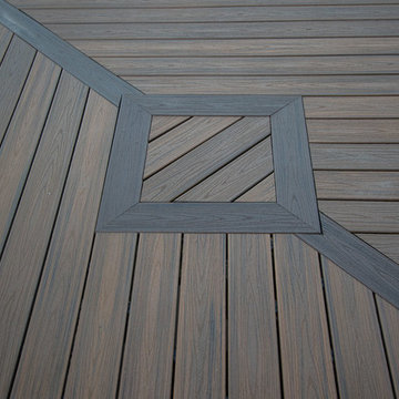 Panoramic Lake Home Deck at Gun Lake