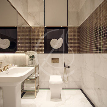 Family villa Contemporary Arabic Interior Design