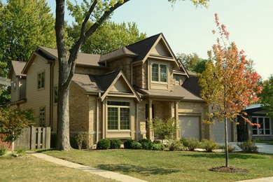 Inspiration for a timeless exterior home remodel in Chicago