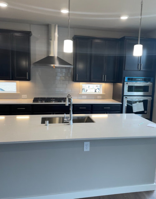 Replacing standard fridge with free standing fridge