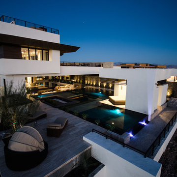 Custom Design - Outdoor Living - New American Home 2013