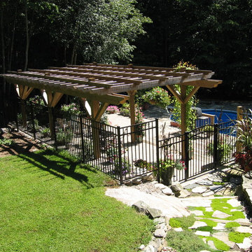 Natural Stone Walkway
