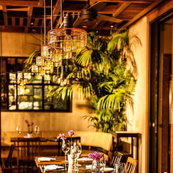 &Uuml;fleme Cam Sarkıt - Pendant Lighting