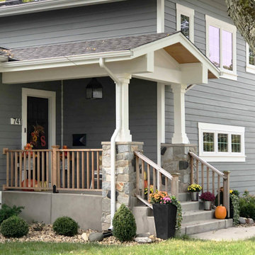 Split-Level Porch Addition