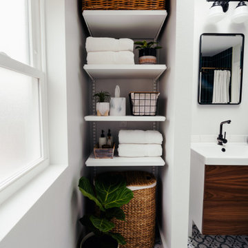 Mid-Mod Bathroom Reimagined
