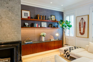 Example of a living room design in DC Metro