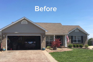 Before and After: Cedar-Look Metal Siding and New Roof