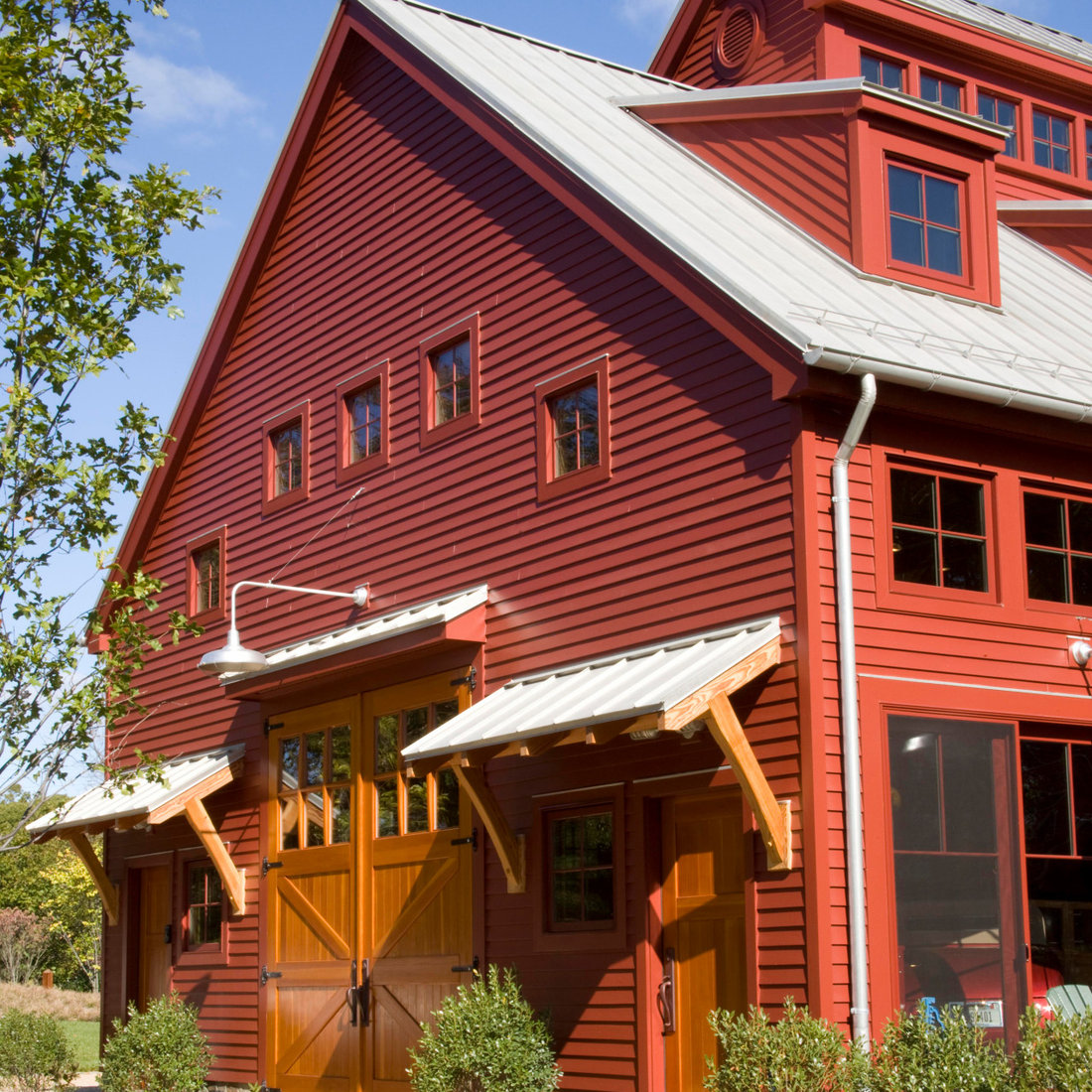 Timber Frame Barn serves as an accessory structure