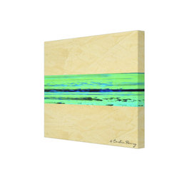 Modern Art - Movement 001 stretched canvas print - Fine Art Prints