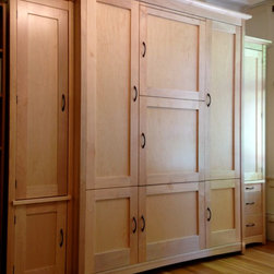 Sara and Andre's Wall Bed with Hidden Table - Murphy Beds