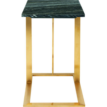 Dell Side Table - Black, Gold