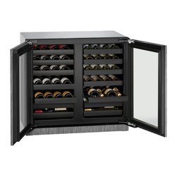36" Independent Dual-Zone Wine Captain&reg; Model (3036WCWCINT) - Beer And Wine Refrigerators
