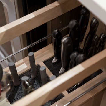 Contemporary Walnut Kitchen