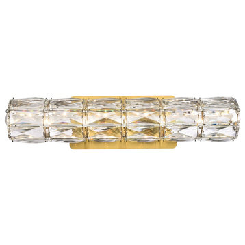 Valetta LED Wall Sconce in Gold