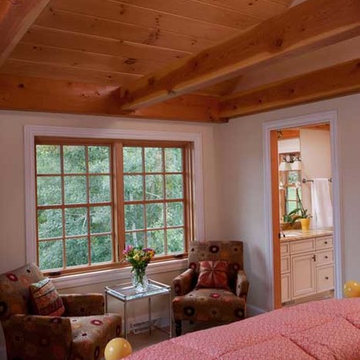 Post and Beam Bedroom