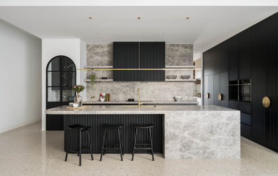 Room of the Week: A Spacious Kitchen With Luxurious Materials